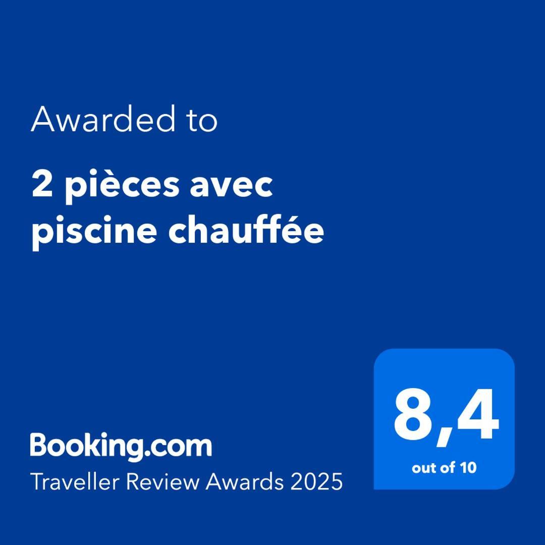 2 Pieces Avec Piscine Chauffee Apartment